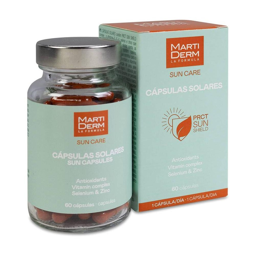 Martiderm Sun Care Cápsulas Solares, 60 Cápsulas