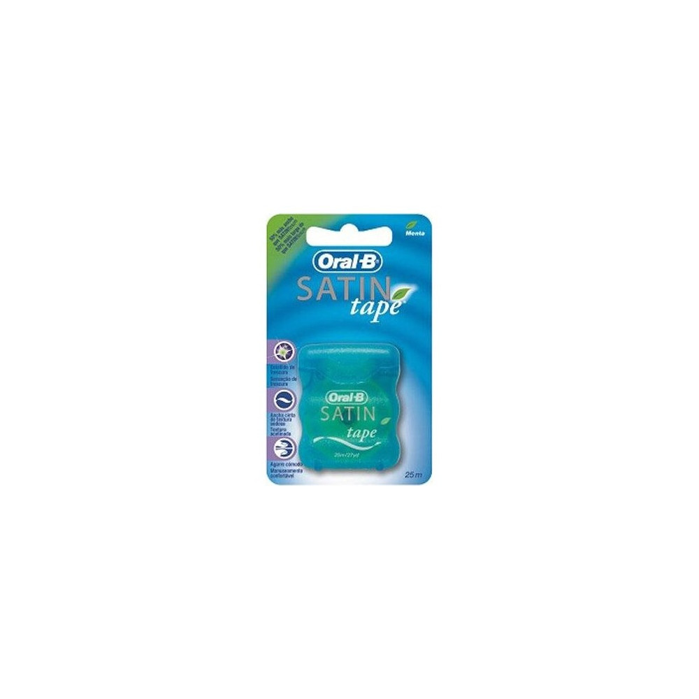 Oral-B Satin Tape Fluor Cinta Dental Menta 25M 1Ud