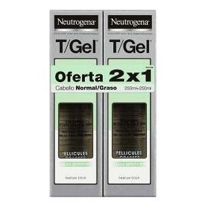 Duplo Neutrogena Champú Cabello Normal Y Graso, 2 X 250 Ml