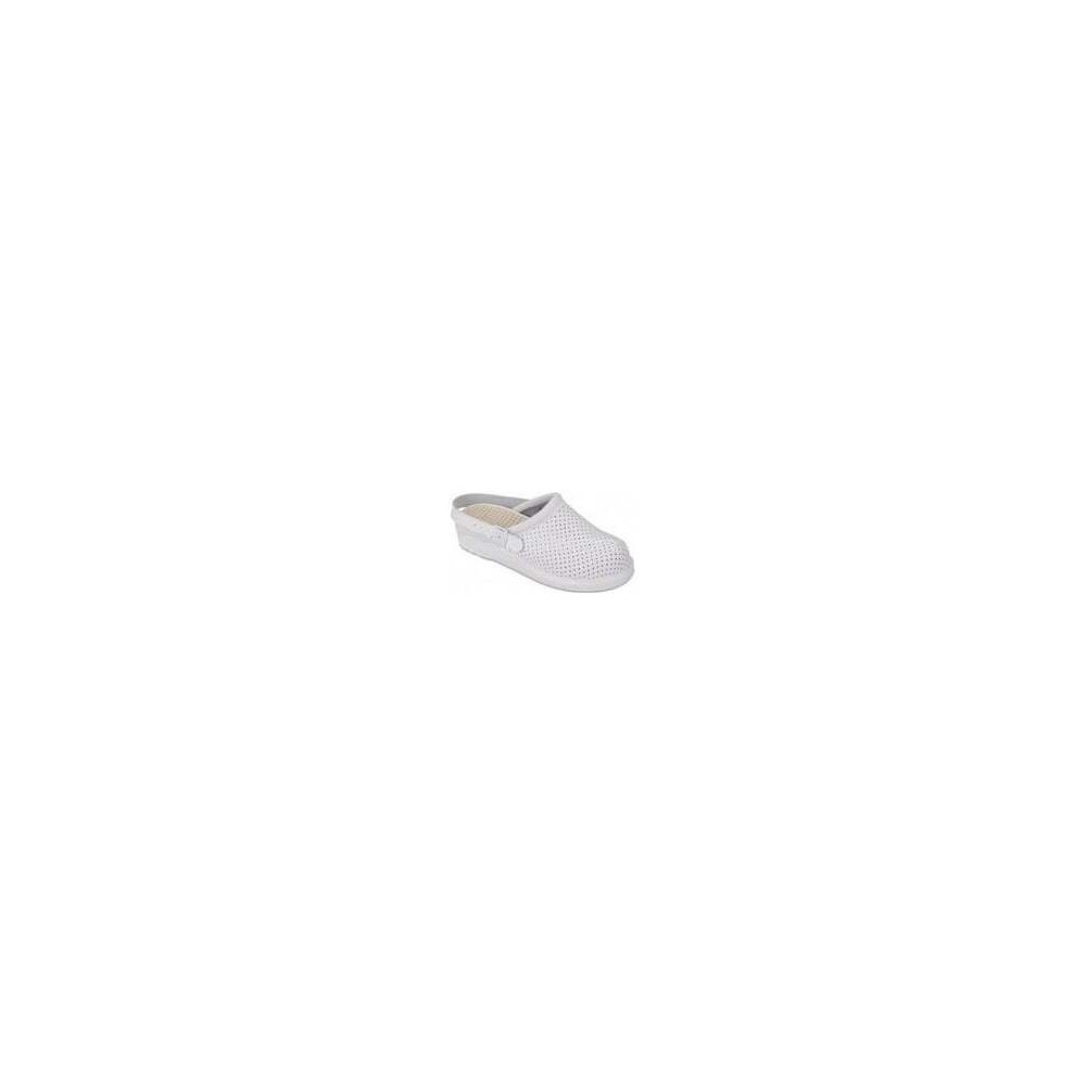 Zueco Hankshoes Micromasaje Blanco Talla 38, 1 Par