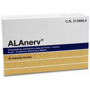 Alanerv 20 Capsulas Blandas