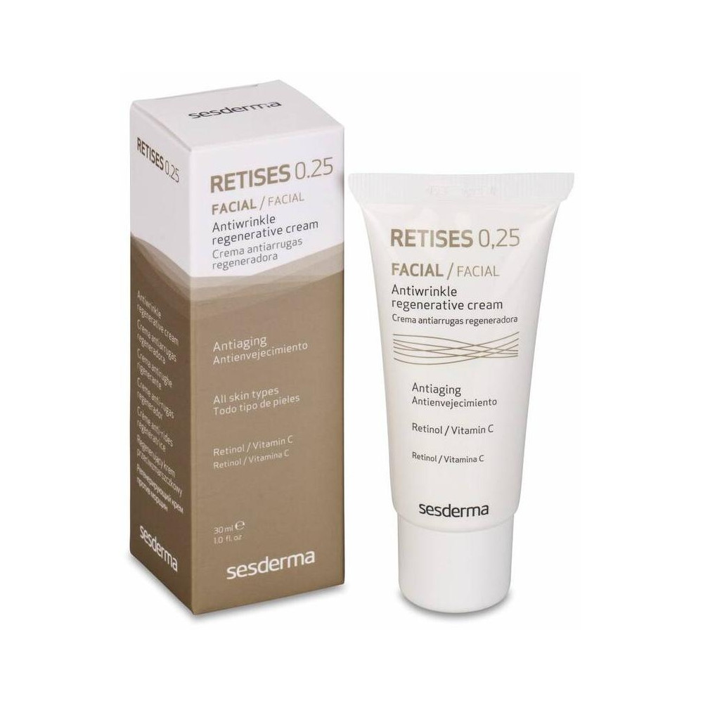 Sesderma Retises 0,25% Crema Regeneradora Antiarrugas, 30 Ml
