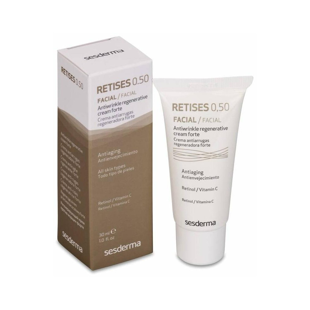 Sesderma Retises 0,5% Crema Regeneradora Antiarrugas, 30 Ml