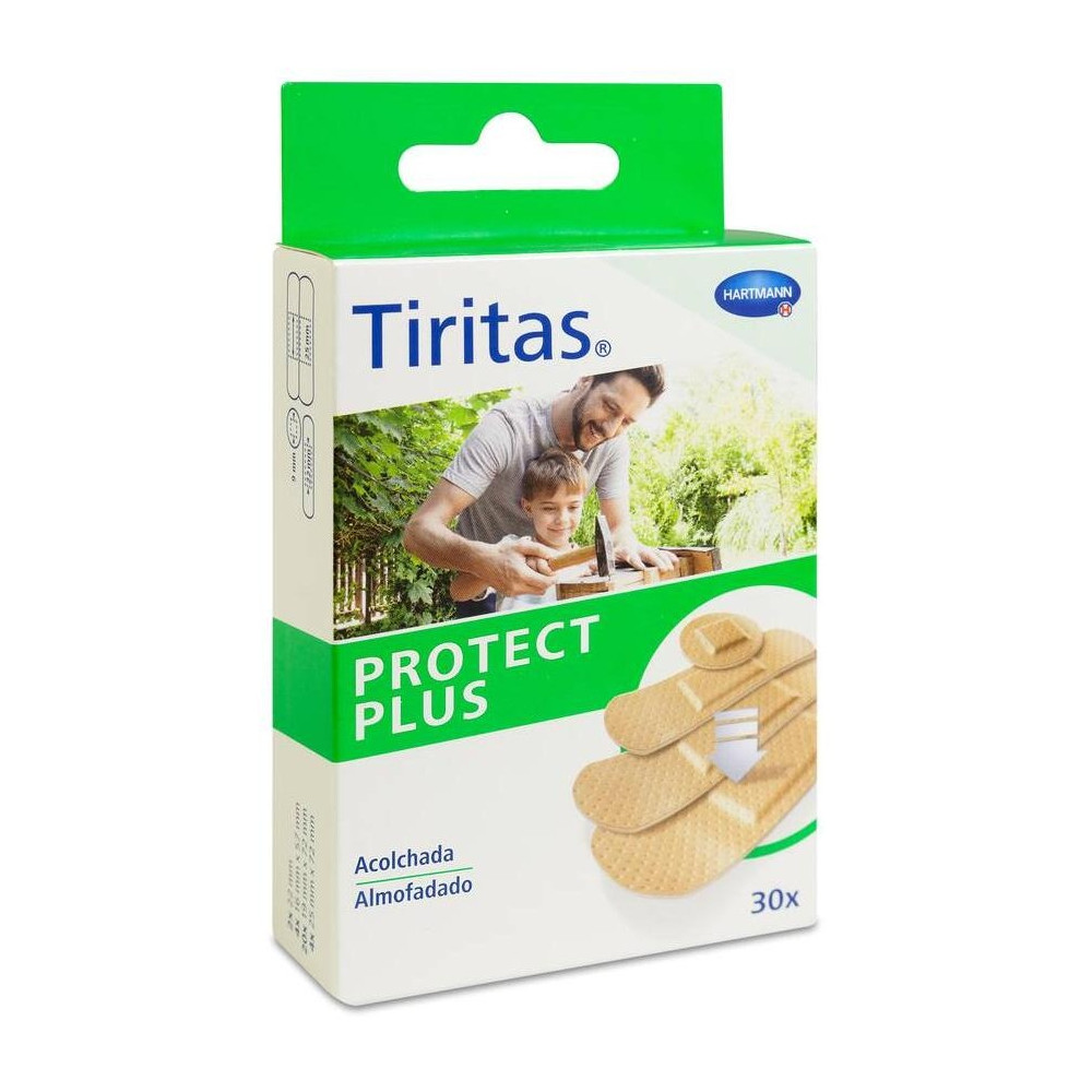 Hartmann Tiritas Protect Plus Surtido 4 Tamaños 30U
