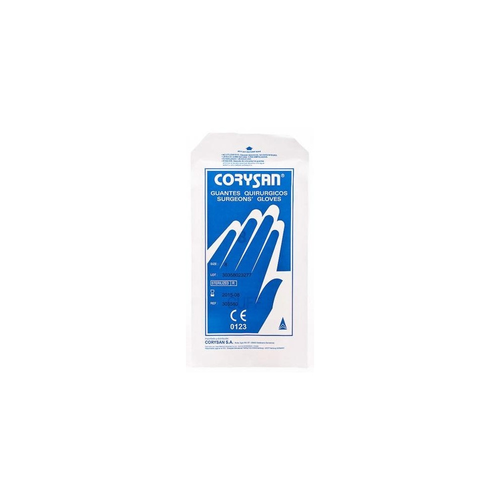 Corysan Guantes Quirúrgicos Esterilizados Talla 8, 2 Uds
