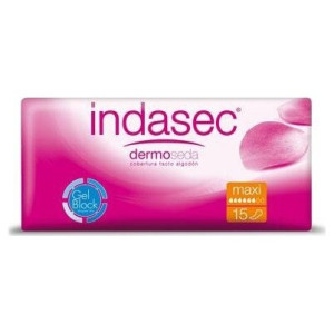Indasec Discreet Maxi, 15 Uds