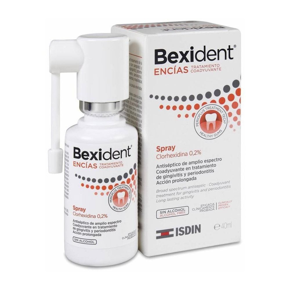 Isdin Bexident Encías Clorhexidina 0,2% Spray, 40 Ml