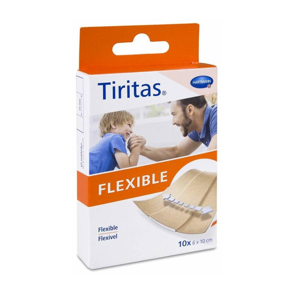 Hartmann Tiritas Elásticas Apósito Adhesivo 10X6Cm