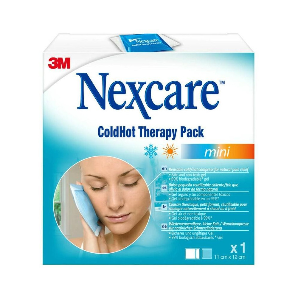 Nexcare Cold-Hot Bolsa De Frío/Calor Mini 10X10 Cm, 1 Ud