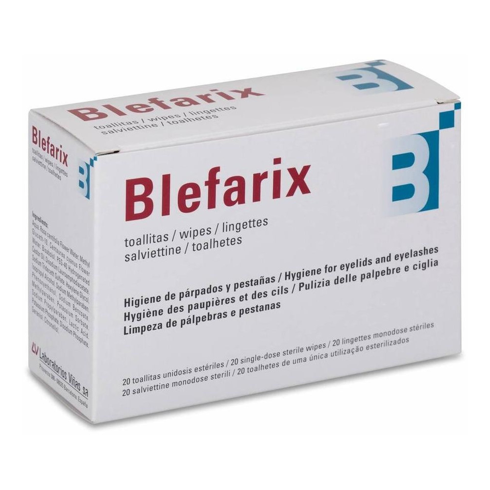Toallitas Blefarix Higiene Parp-Pest 20U