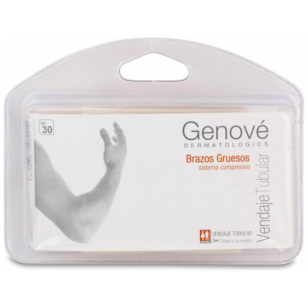 Genocure Vendaje Tubular Compresivo Brazos Gruesos Ref.30, 1 Ud