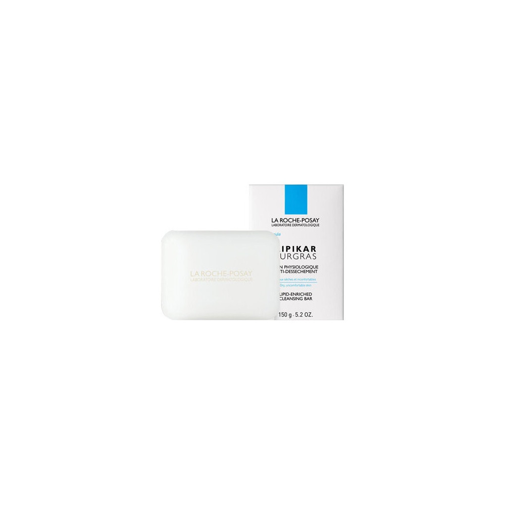 La Roche-Posay Lipikar Surgras Pan Fisiológico Antidesecante, 150 G