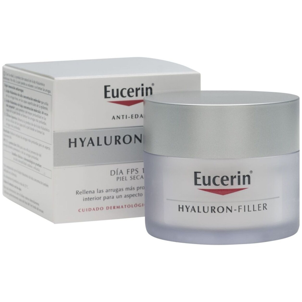 Eucerin Hyaluron-Filler 3X Effect Crema Día Spf15 Piel Seca 50Ml