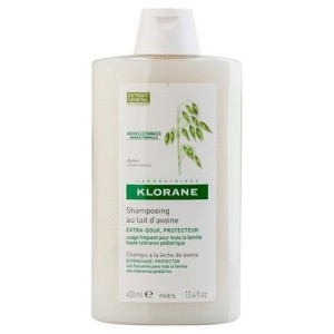 Klorane Champú Extrasuave A La Leche De Avena, 400 Ml