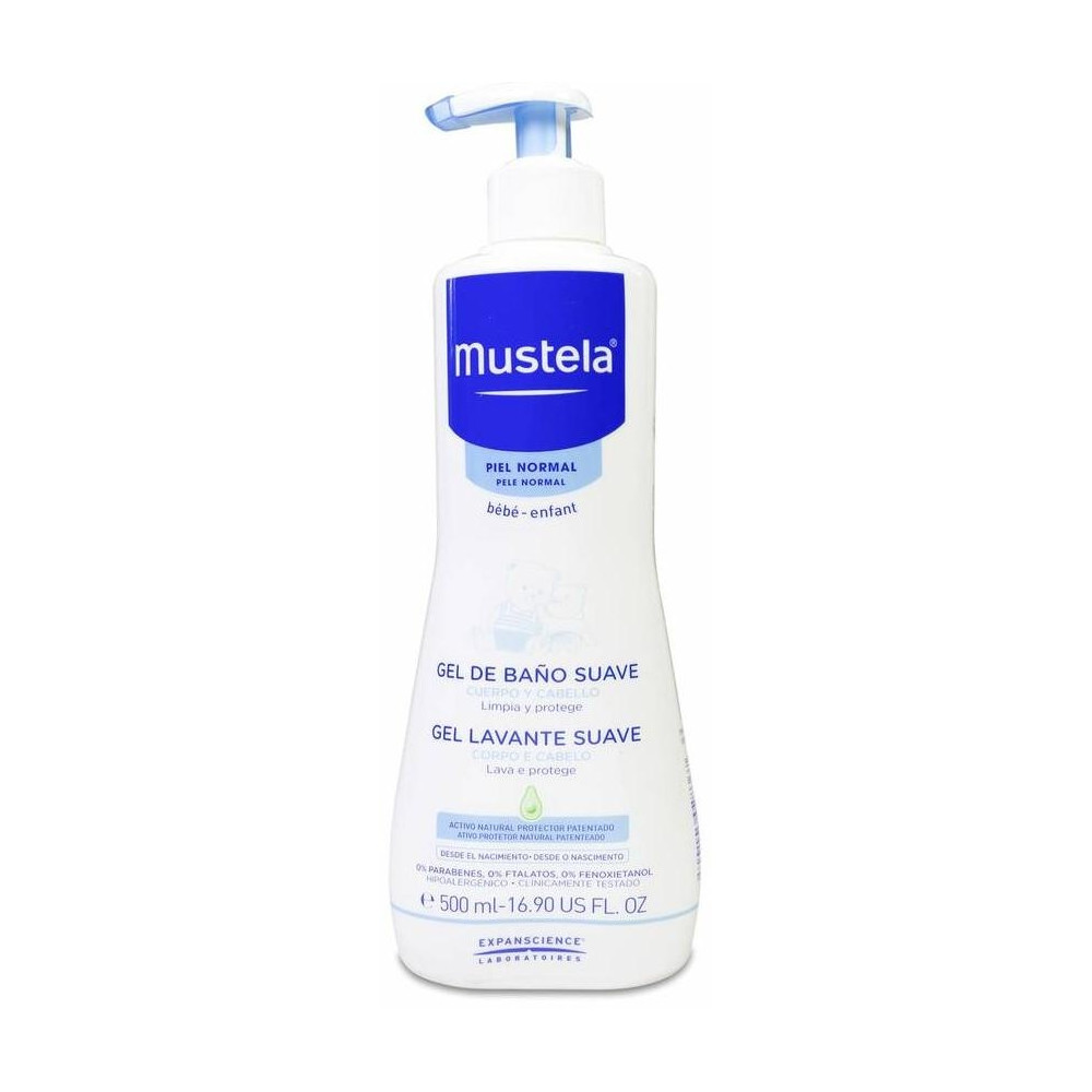 Mustela Gel De Baño Suave Con Aguacate Bio 500Ml