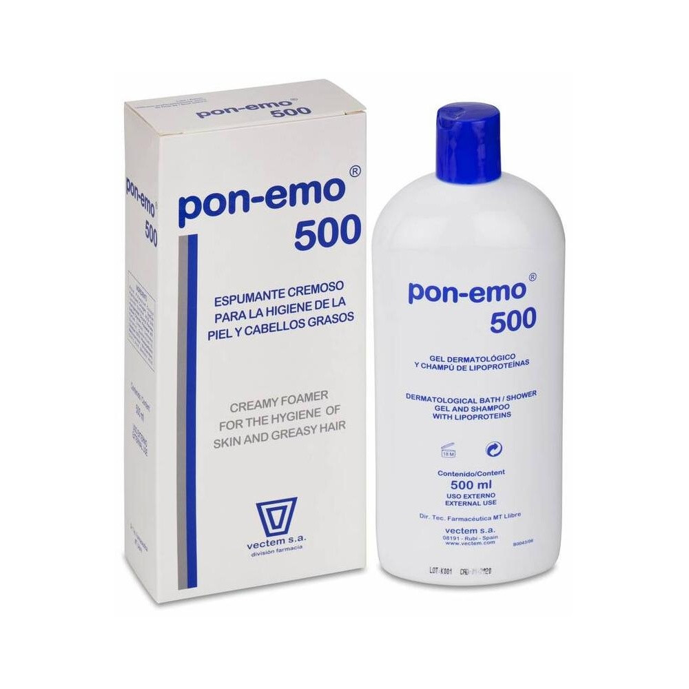 Pon-Emo Gel Champú Dermatologico 500Ml