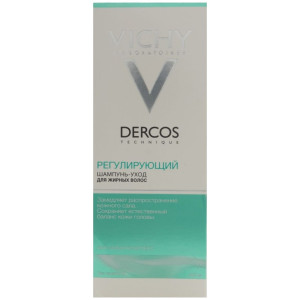 Vichy Dercos Champú Tratante Sebocorrector 200Ml