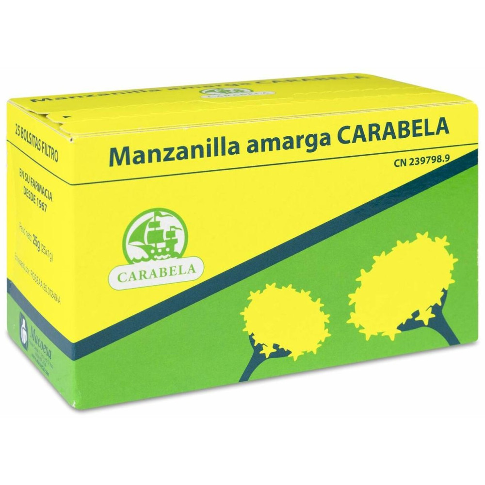 Macoesa Manzanilla Amarga Carabela Infusion 25Un