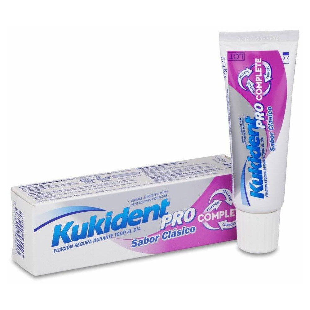 Kukident Pro Complete Crema Adhesiva Prótesis Clásico 47G