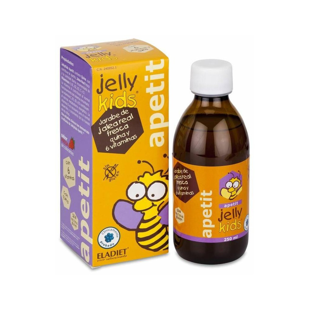 Jelly Kids Apetit J.Real 250Ml.Jarabe(Sabor Fresa)