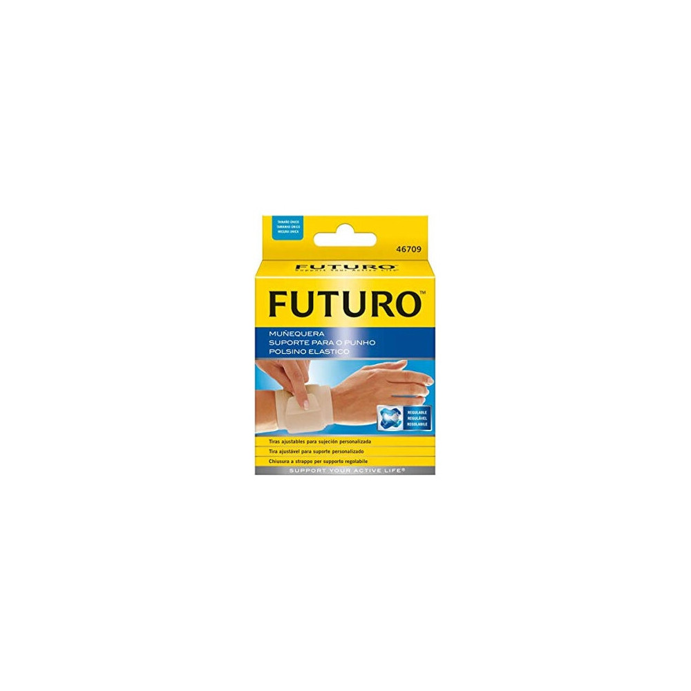 Futuro Muñequera Ajustable Classic Talla Única, 1 Ud