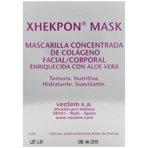 Xhekpon Mask Mascarillas De Colágeno, 3 Uds