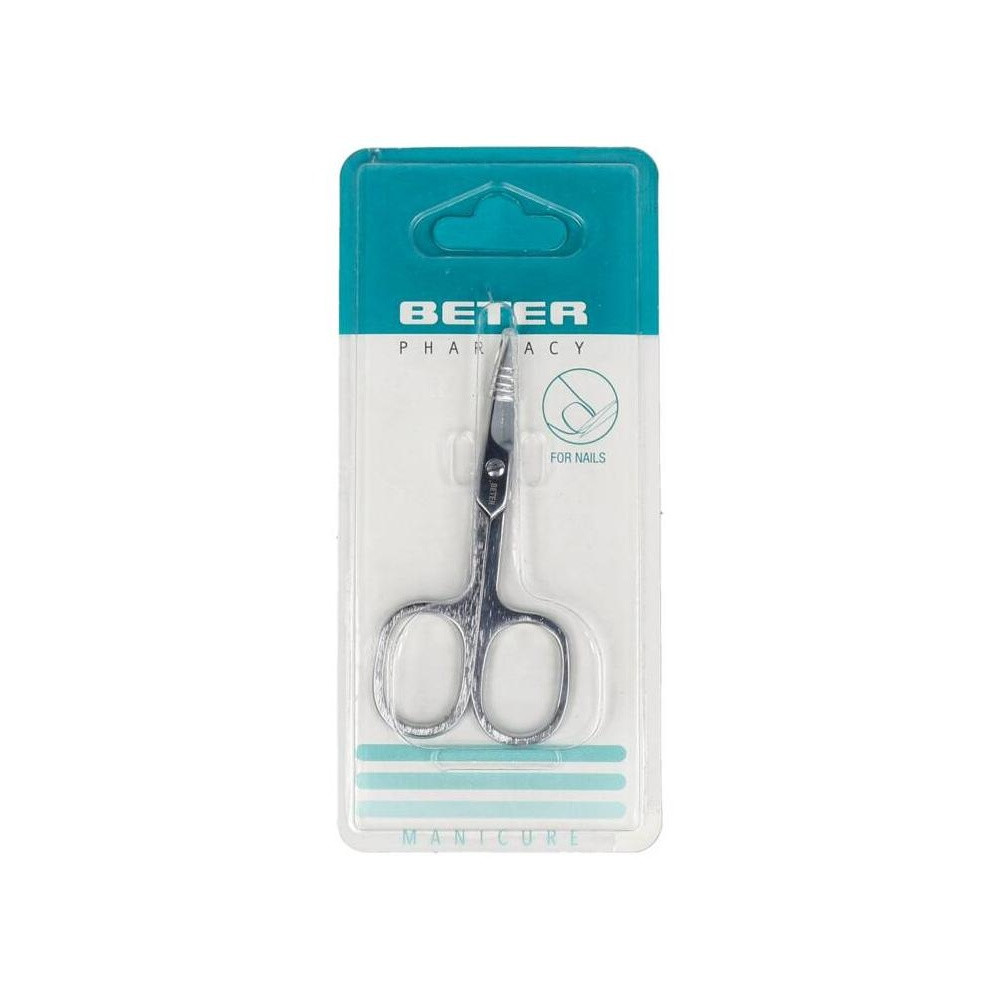Beter Tijera Manicura Uñas Cromada Recta Profesional