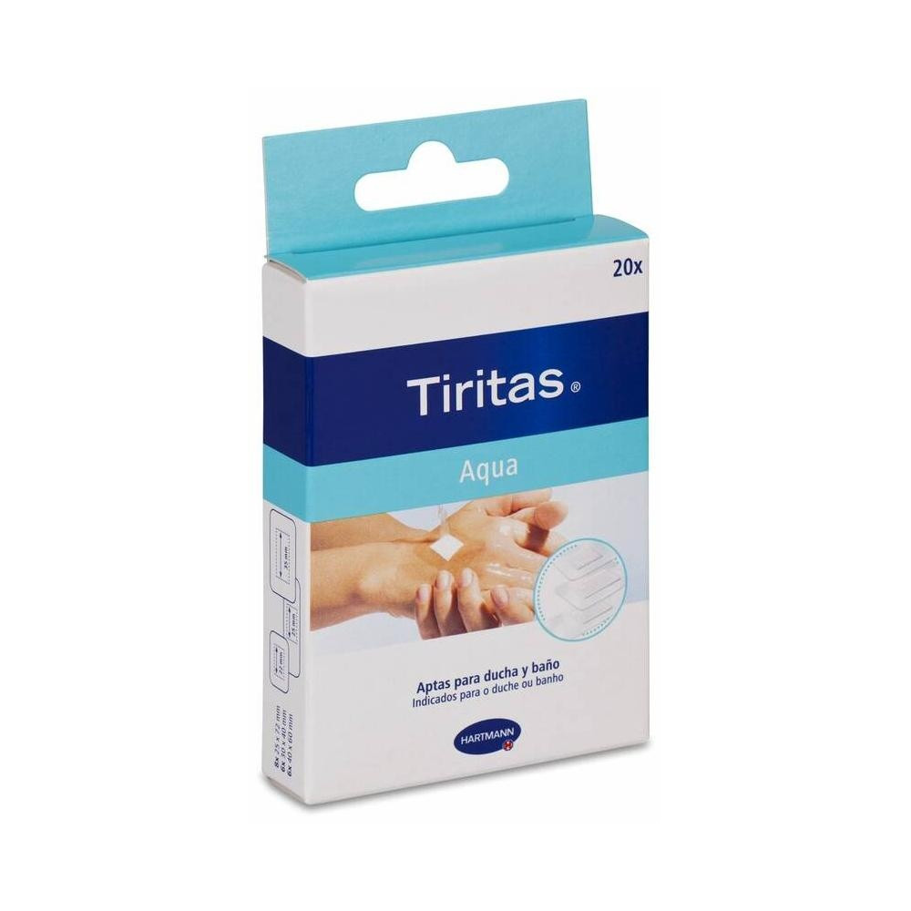 Paul Hartmann Tiritas Aqua Apósito Adhesivo 3 Tamaños 20Uds
