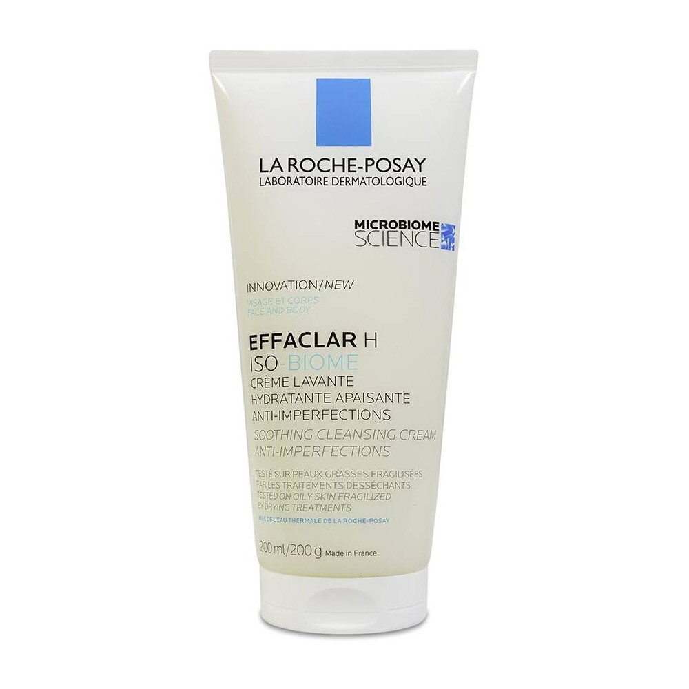 La Roche-Posay Effaclar H Mousse Purificante Dermo-Calmante, 200 Ml