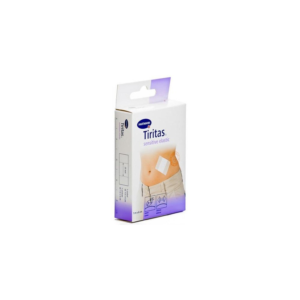 Hartmann Tiritas Sensitive Elastic Aposito Adhesivo 1Mx6Cm