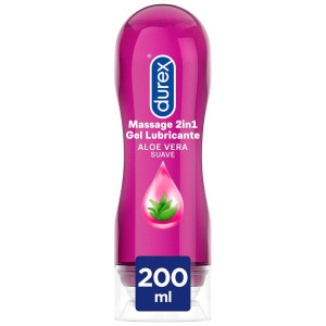 Durex® Play Gel Masaje 2 En 1 Lubricante Aloe Vera 200Ml