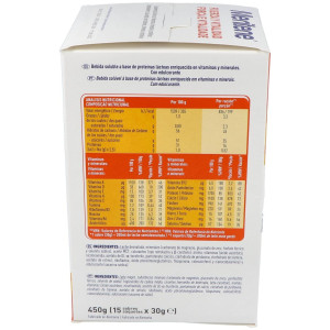 Meritene Fuerza Y Vitalidad Batidos Sabor Fresa 15 Sobres