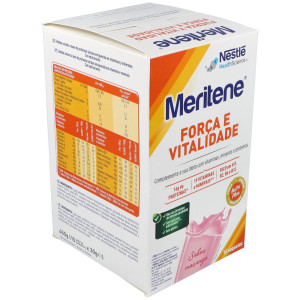 Meritene Fuerza Y Vitalidad Batidos Sabor Fresa 15 Sobres