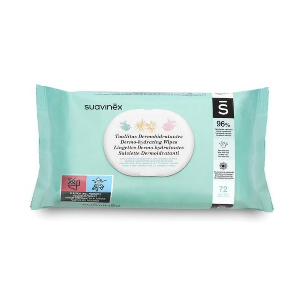 Suavinex Toallitas Húmedas Dermohidratantes 72Uds