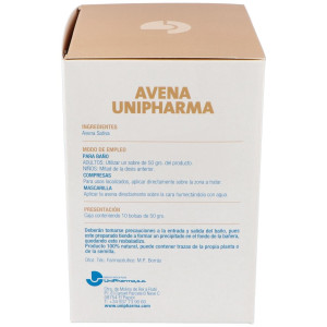 Avena Unipharma Baño Coloidal, 10 Sobres