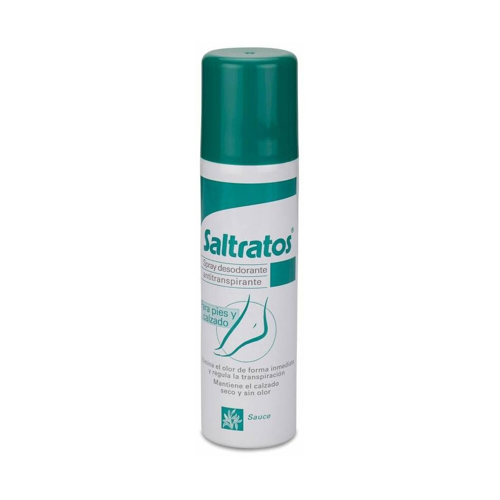 Saltratos Pies Con Exceso De Transpiración Spray Desodorante Antitranspirante 150 Ml