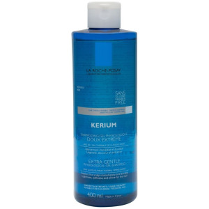 La Roche-Posay Kerium Champú Uso Frecuente Suavidad Extrema, 400 Ml