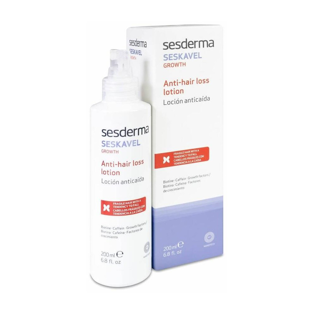 Sesderma Seskavel Growth Loción Capilar Anticaída, 200 Ml