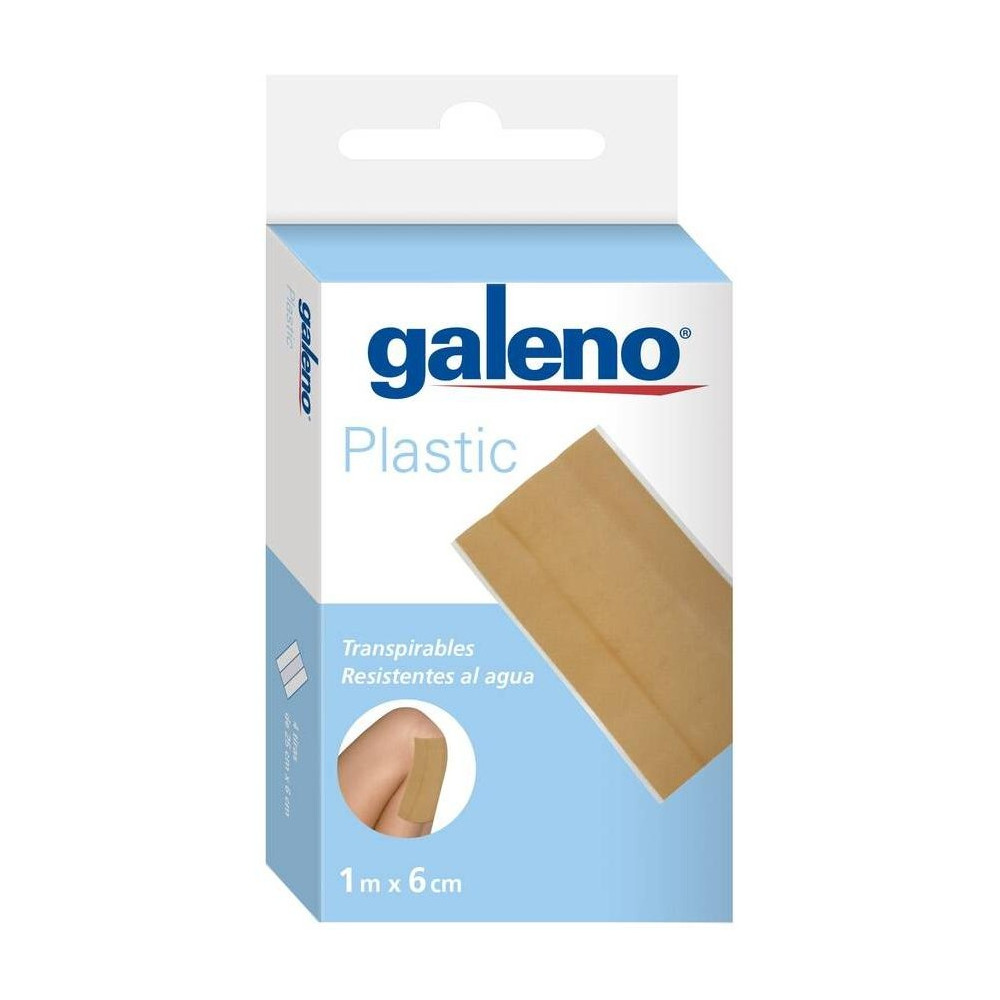Galeno Tiras Plastic Aposito Adhesivo 100X6 Cm Color Piel
