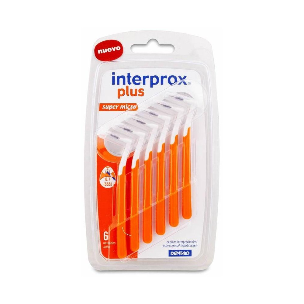 Cepillo Interdental Interprox Plus Super Micro 6Ud