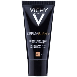 Dermablend Fondo De Maquillaje Corrector Vichy Cosmetica Correctora, 45 Gold