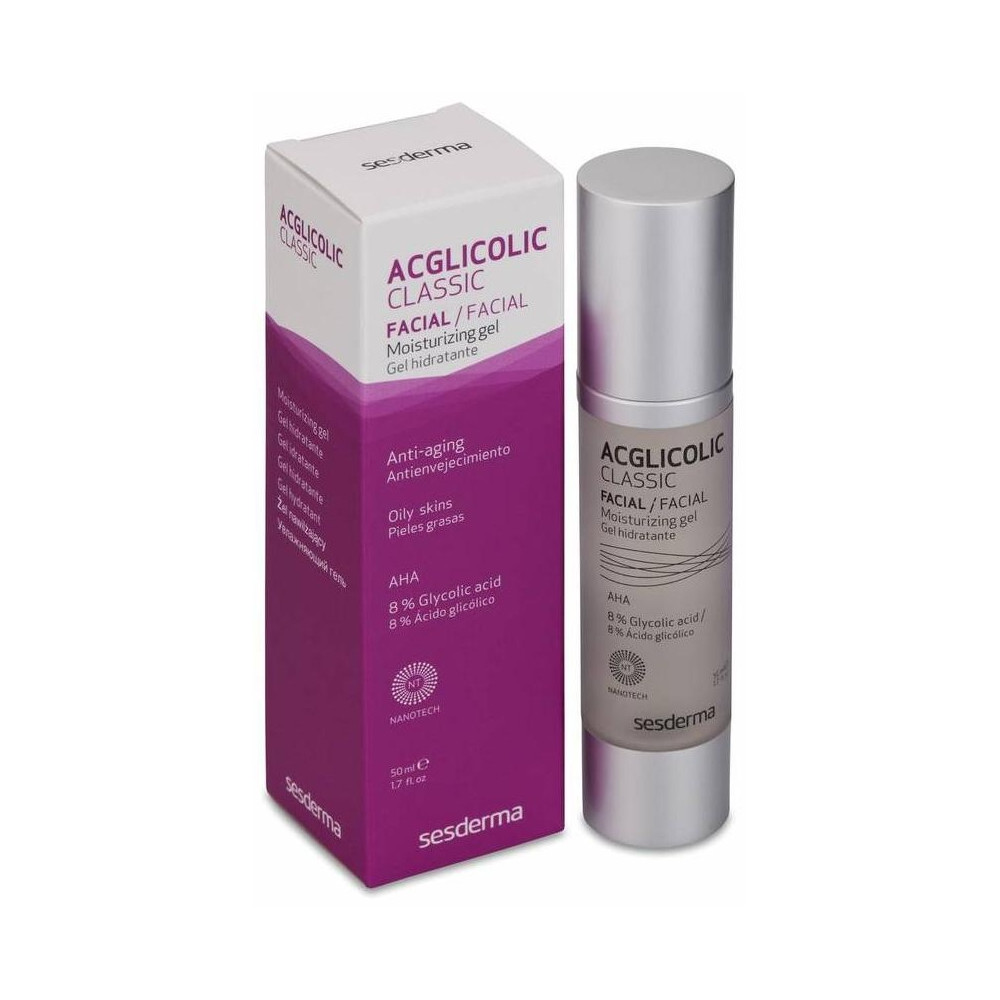 Sesderma Acglicolic Classic Gel Hidratante, 50 Ml