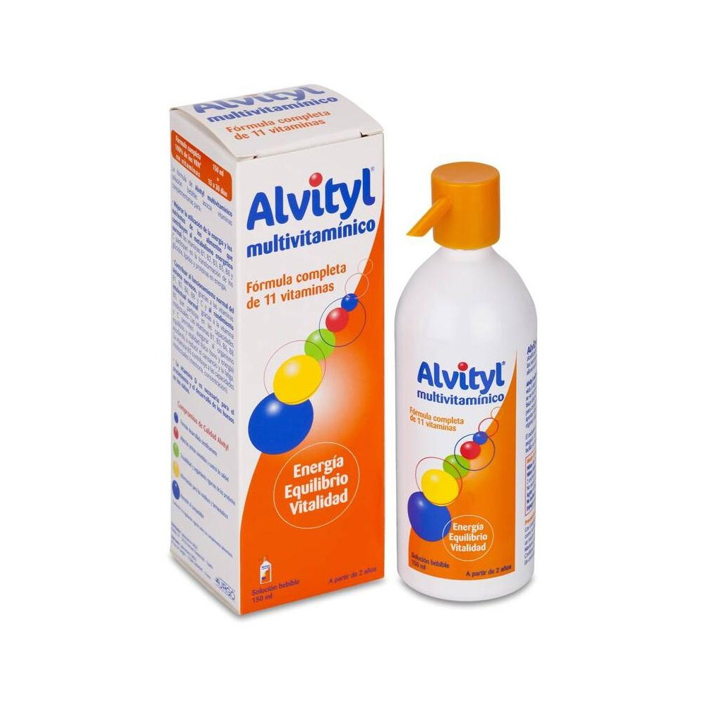 Alvityl Multivitamínico Jarabe Polivitamínico, 150 Ml