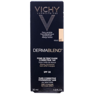 Dermablend Fondo De Maquillaje Corrector Vichy Cosmetica Correctora, 45 Gold