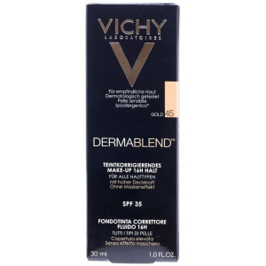 Dermablend Fondo De Maquillaje Corrector Vichy Cosmetica Correctora, 45 Gold
