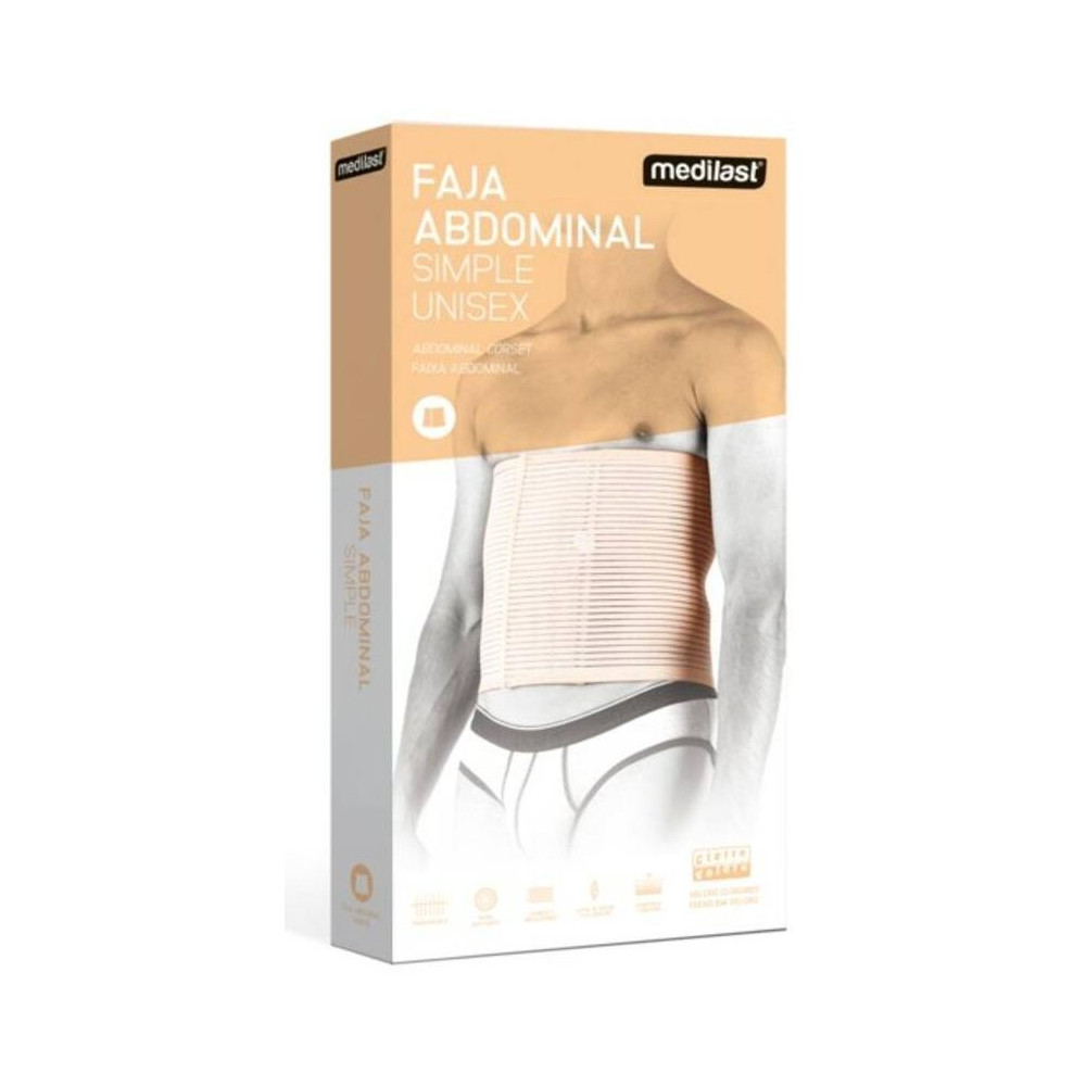 Medilast Faja Abdominal Simple Medilast Talla L, 1 Ud