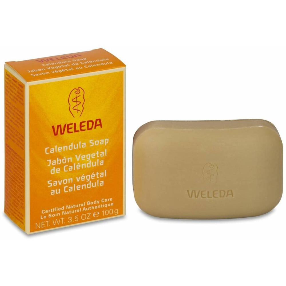 Weleda Jabón Vegetal De Caléndula, 100 G