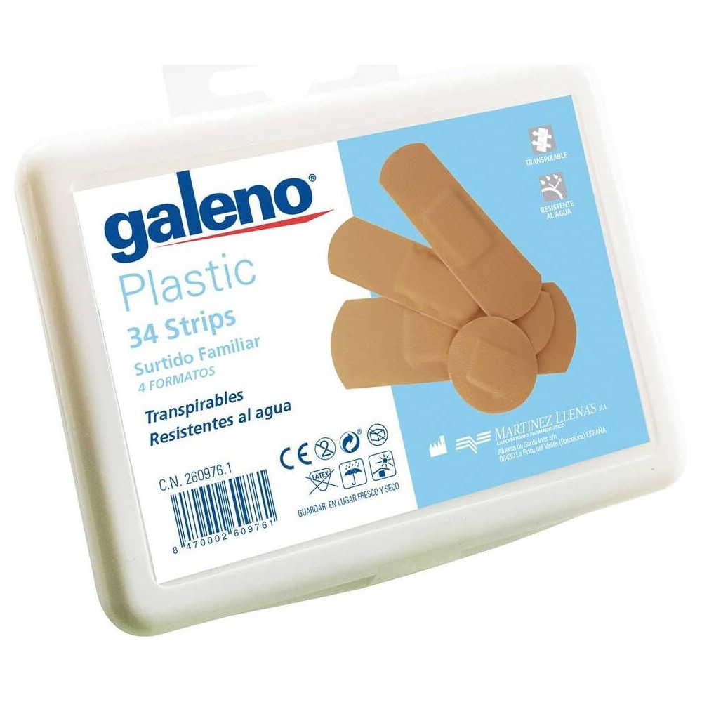 Galeno Plastic Aposito Adhesivo Color Piel 34