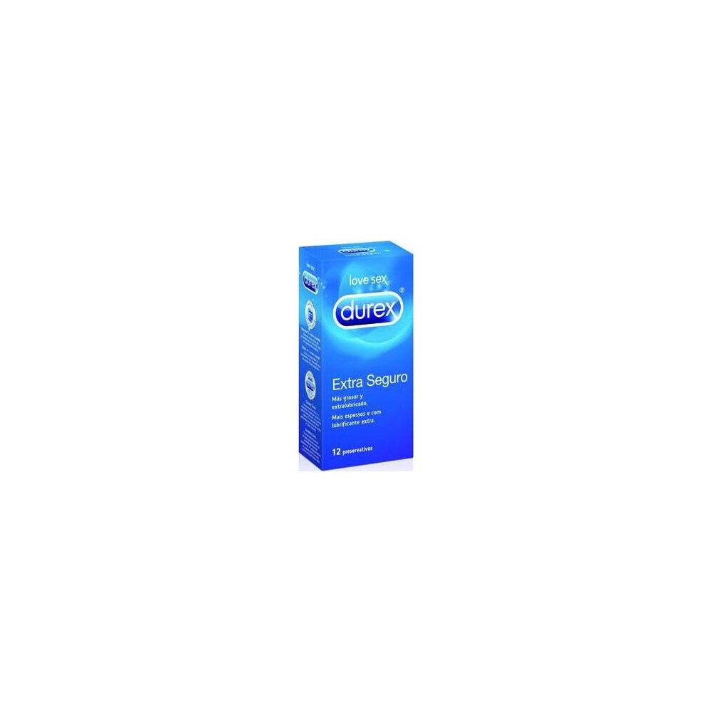 Durex Extra Seguro Preservativos 12Uds