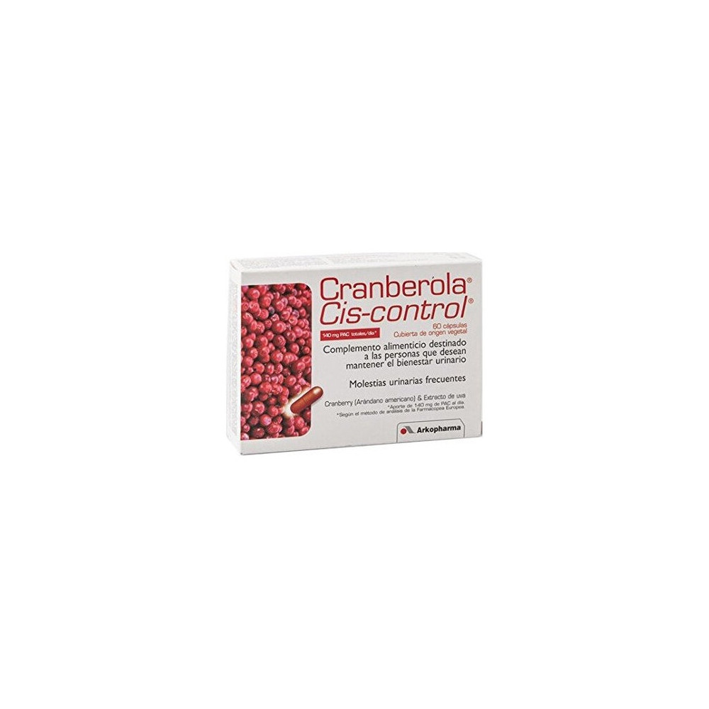 Arkopharma Cis Control Cranberola 140 Mg, 60 Cápsulas